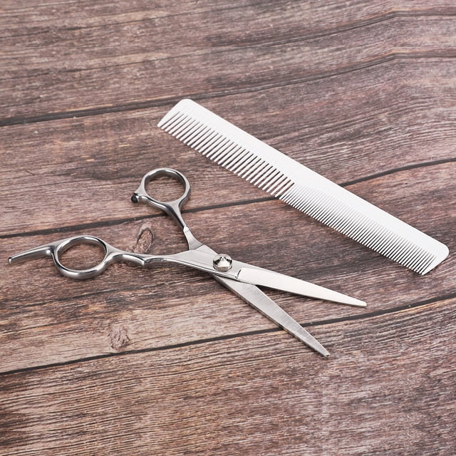 Cutting 6 Inch Professional Household Hair Cutting Thinning Flat Straight Scissors Barber Shears