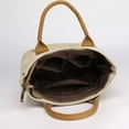 thumbnail image 4 of CoCopeaunt Women Trendy Large Tote Hobo Handbag Vintage Canvas Top Handle Bag Satchel, 4 of 4