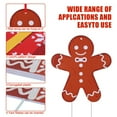 thumbnail image 7 of 6Pcs Candy Christmas Decorations Outdoor - Peppermint Xmas Yard Stakes - Holiday Decor Signs for Home Lawn Pathway Walkway Candyland Themed Party, 7 of 7