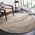thumbnail image 2 of SAFAVIEH Soho Joshua Abstract Area Rug, Beige/Grey, 6' x 6' Round, 2 of 8