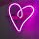 thumbnail image 4 of Heart Shape LED Neon Light - Neon Wall Lamp or USB Powered - Night Light, 4 of 5