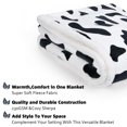 thumbnail image 4 of Catalonia Sherpa Fleece Throw Blanket, Soft Plush Couch Blanket, TV Bed Blanket, Comfy Warm Heavy Throws, Comfort Caring Gift, Dalmatian, 50"" x 60"", 4 of 7