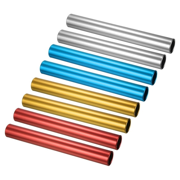 Aluminum Relay Batons, 1 Set Field Track Relay Event Baton for Race Gym Track and Field, Multicolor