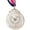 Sliver, variant on Gold Award Medals with Neck Ribbon Round-Winner Medals Gold Prizes for Sports, Competitions, Party, Spelling Bees, , 2 Inches (Gold)