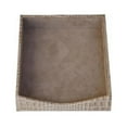 thumbnail image 1 of Dacasso A6301 Protacini Breeze Beige Italian Patent Leather Front-Load Letter Tray, 1 of 2
