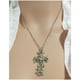 thumbnail image 4 of Collar Cruz Entrelazada EternalTwist03 1Pza Plata Dije 2x3.2cm Metal High Monaco, 4 of 5