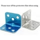 thumbnail image 3 of Set of 30 stainless steel corner brackets 36x 26 x 26 mm, 3 of 5