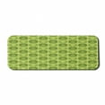 thumbnail image 1 of Geometric Computer Mouse Pad, Squircles in Different Forms Monochromatic Nature Tones Retro Illustration, Rectangle Non-Slip Rubber Mousepad Large, 31" x 12" Gaming Size, Olive Green, by Ambesonne, 1 of 2
