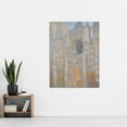 thumbnail image 2 of Claude Monet Rouen Cathedral Facade In Sunlight Painting Extra Large XL Wall Art Poster Print, 2 of 3