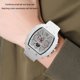 thumbnail image 4 of Reloj De Cuarzo Para Hombre, Indicador De Fecha, Resistente Al Agua, Simple Y Elegante, Adecuado Para Uso Diario, Negocios, Informal, Correa De Silicona, Caja De aleación, Negro, 4 of 7