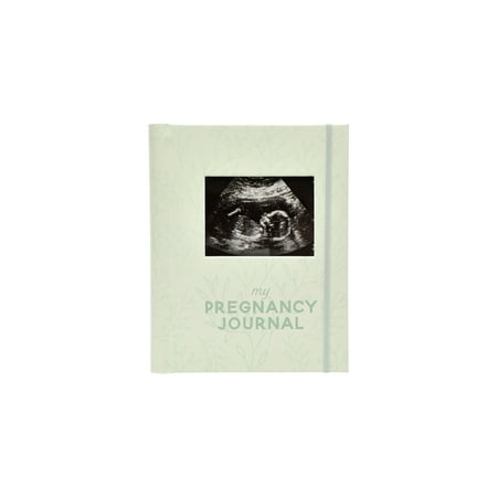 UPC: 0698904871064 | Pearhead Little Bundle of Joy Pregnancy Journal  Keepsake Pregnancy Memory Book with Sonogram Photo Insert  Sage Green Leaf