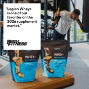 Legion Athletics Whey+ Whey Protein Isolate Powder, Salted Caramel, 22g Protein, 30 Servings, Naturally Sweetened, No Added Sugar