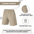 thumbnail image 2 of 3-Pack Men's Classic Poly Tech Lounge Shorts (S-3XL), 2 of 6