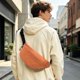 thumbnail image 4 of Checkered Waist Pack Lightweight Multi Zipper Pocket Sling Bag Versatile Waist And Crossbody Carry Bag For Everyday Use And Sports, 4 of 6