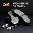 Max Advanced Brakes Front Brake Pad for 19992006 Chevy Silverado 1500