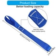 thumbnail image 3 of 4pcs Mutipurpose Tie Down Luggage Straps for Securing Motorcycles Garden Equipment 12inch Soft Loop Tie Down Straps, 3 of 9