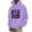 Purple, variant on LUOGENLI Mens Hoodies Black Camo Men's Pullover Hoodie with Letter Print Casual Loose Fit Sweatshirt for Fall Winter Comfortable Streetwear Zipper Hoodies for Men Graphic Anime Khaki Size XL