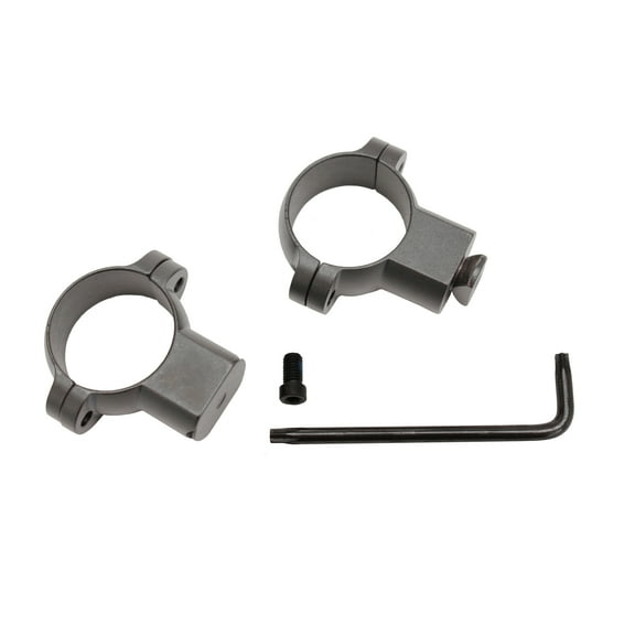 Leupold Standard 1" Scope Rings Silver High