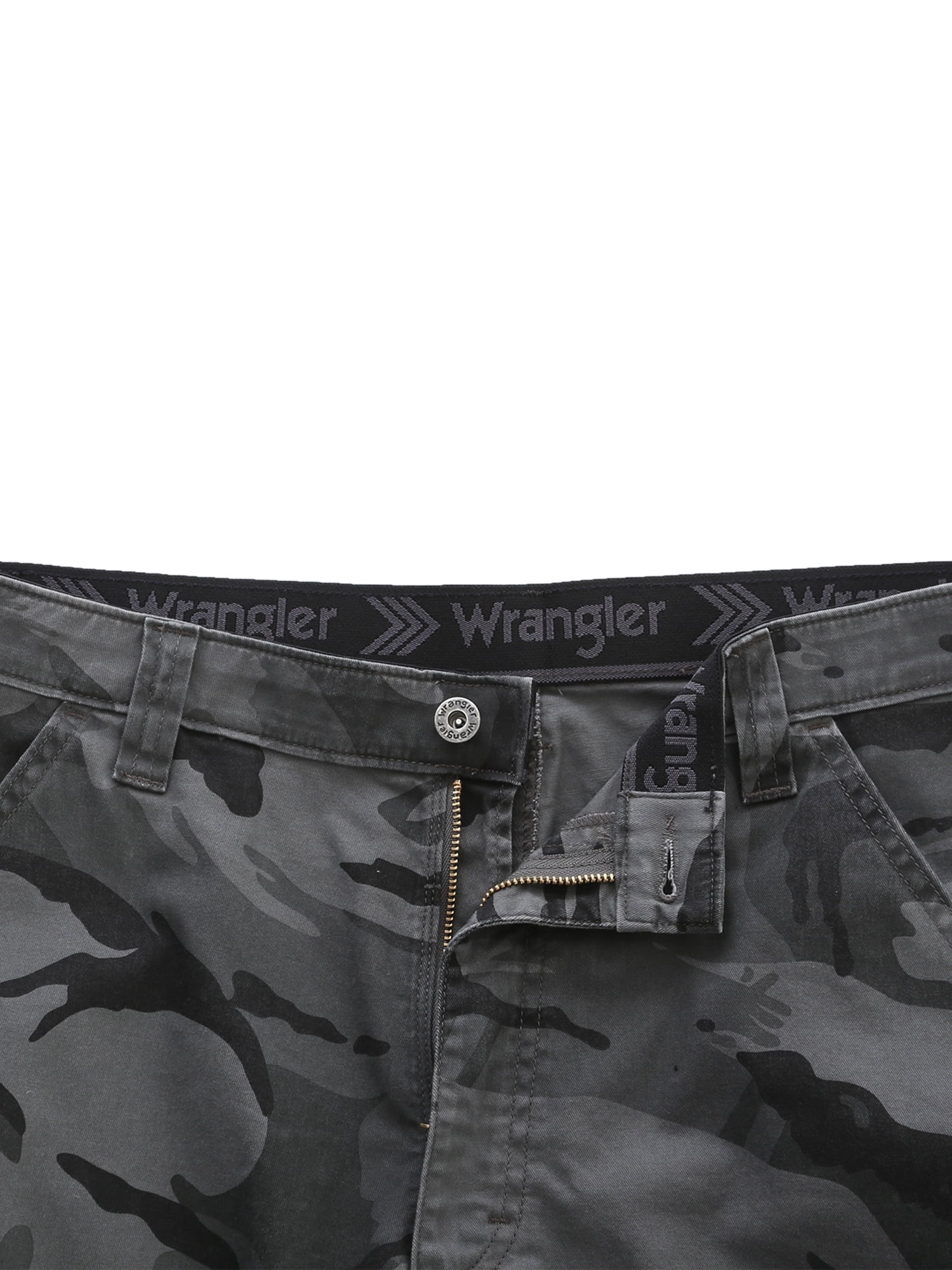 Wrangler anthracite camo cargo pants sale