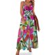 thumbnail image 1 of Vestido sin mangas de rosas de verano, vestido de verano morado, vestido de lujo para mujer, fiesta de lujo para mujer, fiesta de noche, graduación, 1 of 7