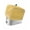 Yellow, variant on Pure Pink Toaster Cover 2 Slice, Simple Solid Color Dustproof Bread Machine Oven Cover with Storage Pockets, Fits Most Kitchen Toasters Protector