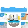 thumbnail image 3 of Silicone Kitchen Sink Water Splash Guard Protector for Single Standard Sink 17.25 Inch Long 2 Inch Wide 3 Inch High-Ocean Blue, 3 of 12