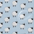 thumbnail image 4 of Yayeee Shower Curtain with Hooks 72"x72" Waterproof Fabric Bathroom Hanging Decor, Blue Sheep Pattern, 4 of 5