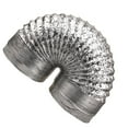 ITSELFER 1 Pc 2m Thicken Aluminum Foil Duct Hose Flex Air Intake Pipe