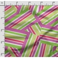 thumbnail image 2 of Soimoi Geometric Printed, Polyester Fleece, Fabric by The Yard Sewing DIY Stretch Fabric 56 Inches Wide, WarmFabric for Hats, Coats, Gloves, Blankets, Pear Green, 2 of 5