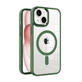 thumbnail image 1 of [PST] iPhone 13 / 14 / 15 Case, Transparent Hard PC Hybrid Back Cover with Magnetic MagSafe Compatible, 1 of 4