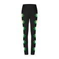 thumbnail image 4 of AUNVITO Women's St. Patrick's Day All-Over Print Yoga Leggings Skinny Fit Casual and Festive Style, 4 of 6