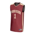 thumbnail image 2 of Unisex GameDay Greats #1 Maroon Boston College Eagles Lightweight Basketball Fashion Jersey, 2 of 4