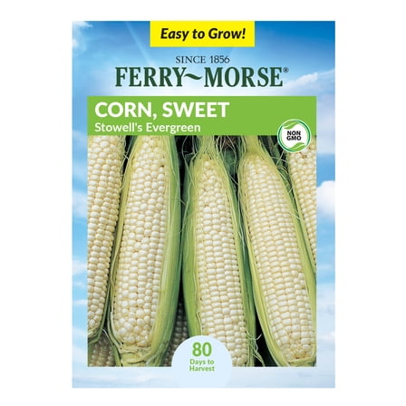 Ferry-Morse 8.5G Corn Stowell's Evergreen Annual Vegetable Seeds, Full Sun