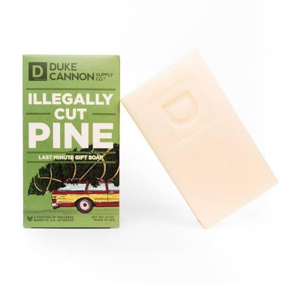 10 oz Illegally Cut Pine Scent Soap Bar