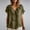 Army Green, variant on Womens Ruffle Short Sleeve T Shirts Loose Casual Button Shirts Loose Flowy Summer Boho Blouses Solid Color Flutter Beach Vacation Tops