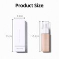 thumbnail image 3 of LINMOUA Foundation Makeup Makeup Hydrating And Moisturizes Face , Long Lasting Waterproof Full Coverage Foundation For Color Correction 30ml, 3 of 3