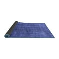 thumbnail image 2 of Ahgly Company Indoor Square Oriental Blue Industrial Area Rugs, 7' Square, 2 of 4