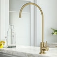 thumbnail image 2 of Purita 100% Lead-Free Kitchen Water Filter Faucet in Spot Free Antique Champagne Bronze, 2 of 7
