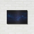 thumbnail image 3 of Luxe Metal Art 'Ultramarine Space' by Luxe Portfolio, Metal Wall Art, 24"x16", 3 of 8