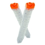 EKIND 2-Pack 12-Round Balls Magazine Clips for Nerf Rival Blaster , Compatible with Apollo XV-700, Zeus XV-1200, Atlas Gun (Transparent)