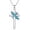 Dove Olive Branch, variant on Turquoise Cross Necklace for Women 925 Sterling Silver Holy Dove Olive Branch Jesus Hug Infinite Heart Jewelry Birthday Mother's Day Gifts for Mom Wife