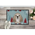 thumbnail image 2 of Winter Holiday Cocker Spaniel Door Mat, 2 of 4