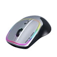 thumbnail image 2 of Injueey Ratón para juegos FIRSTBLOOD, portátil, extraíble, ergonómico, 200-19000 DPI, compatible con Bluetooth, iluminación RGB, ratón para Juegos de teclado y mouse para computadora Negro, 2 of 6