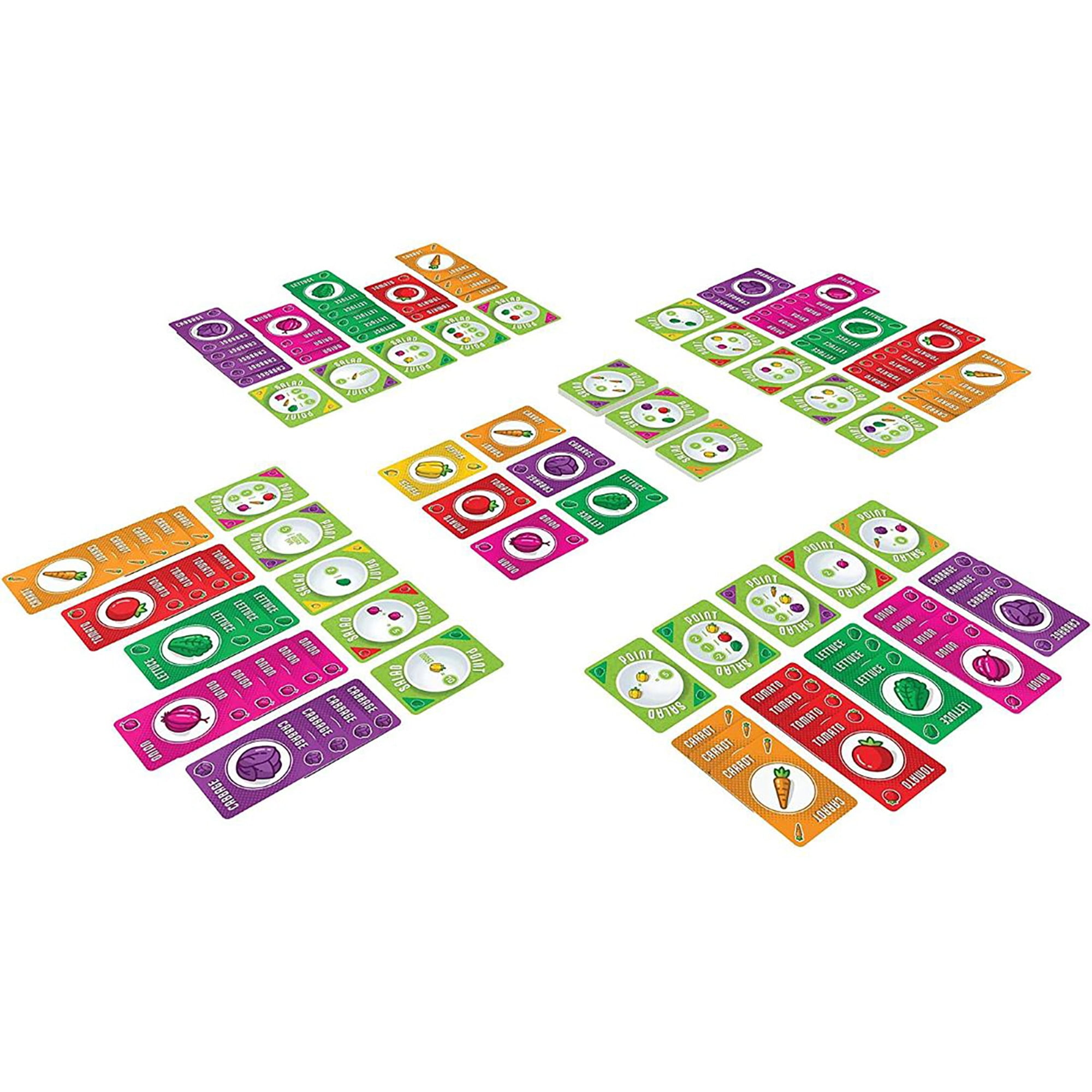 Point Salad - Card Game, Quick Playing, Family Fun, Easy to Learn, Award Winning, 2-6 Players, 15-30 Minute Playtime, Ages 8 and up, Flatout Games, Alderac Entertainment Group (AEG)