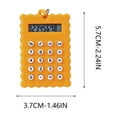 thumbnail image 6 of Portable Calculator with Keychain, Slim Mini Soda Cracker Shape Calculators with 8-digit Screen Display,Small Pocket Basic Standard Calculators for Simple Calculations Daily Use, Orange, 6 of 6