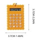 thumbnail image 4 of Lekihaqq Portable Mini Calculator Small Cute Keychain LCD Display Basic Standard Student Office Home School Exam Supply, 4 of 10