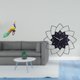 thumbnail image 2 of Estatua del pavo real,Estatua de pavo real,adorno de escritorio creativo y divertido,Reloj de pared grande,Reloj de pared acrílico silencioso sin tictac,Reloj de pared grande para, 2 of 8
