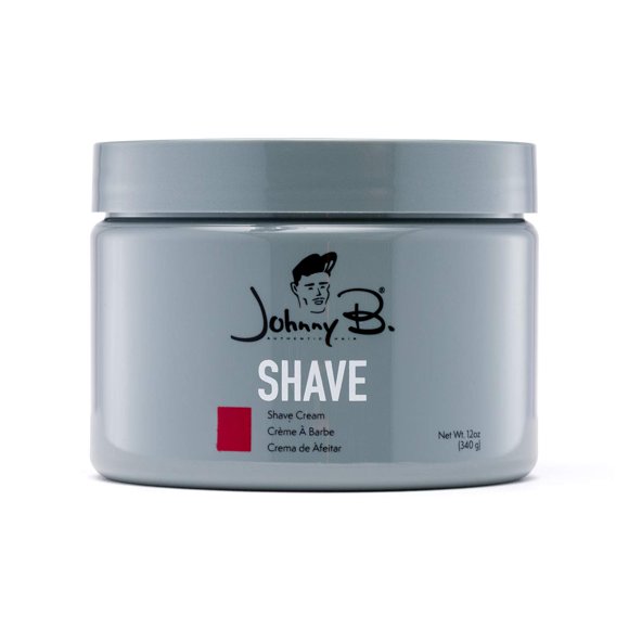 JOHNNY B. Crema de afeitar premium para hombres 12 oz.