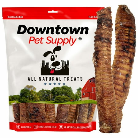 UPC: 0840042307930 | Downtown Pet Supply Dog Treats Beef Trachea Dog Chews 12   6 Pack Rawhide Free