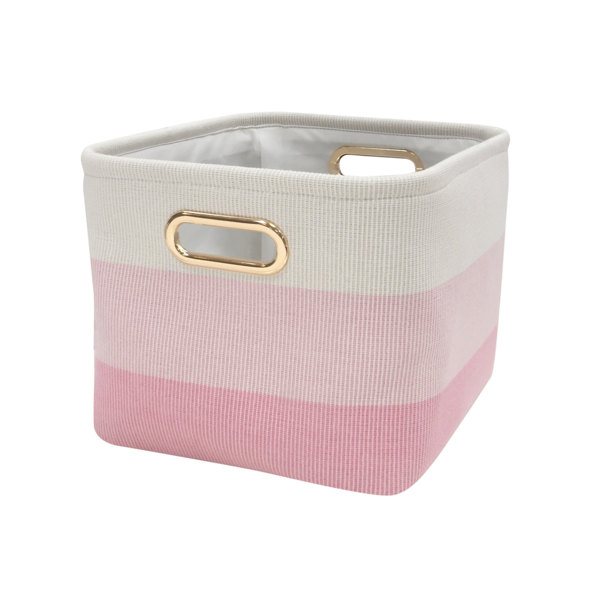 Lambs & Ivy Pink Ombre Storage Bin/Basket
